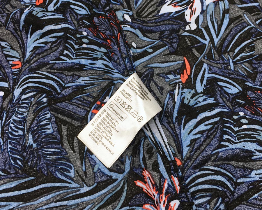 เสื้อฮาวายแขนยาว H&M