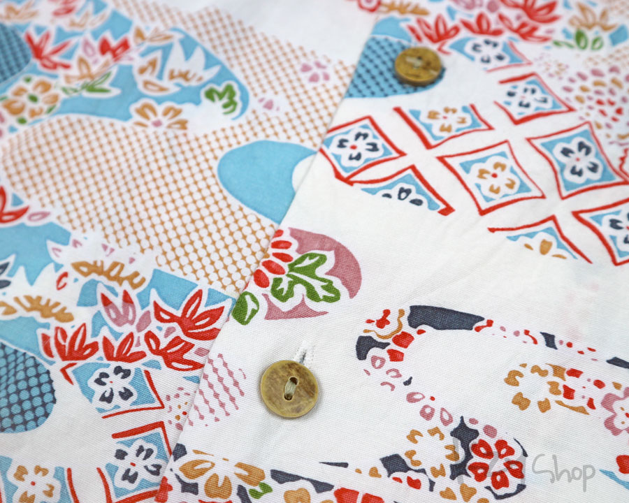 เสื้อฮาวายลายญี่ปุ่น CHEVIGNON ลาย ดอกซากุระ