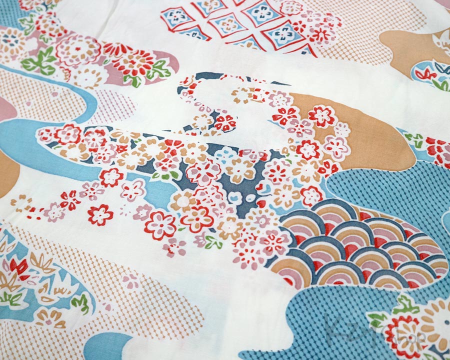 เสื้อฮาวายลายญี่ปุ่น CHEVIGNON ลาย ดอกซากุระ