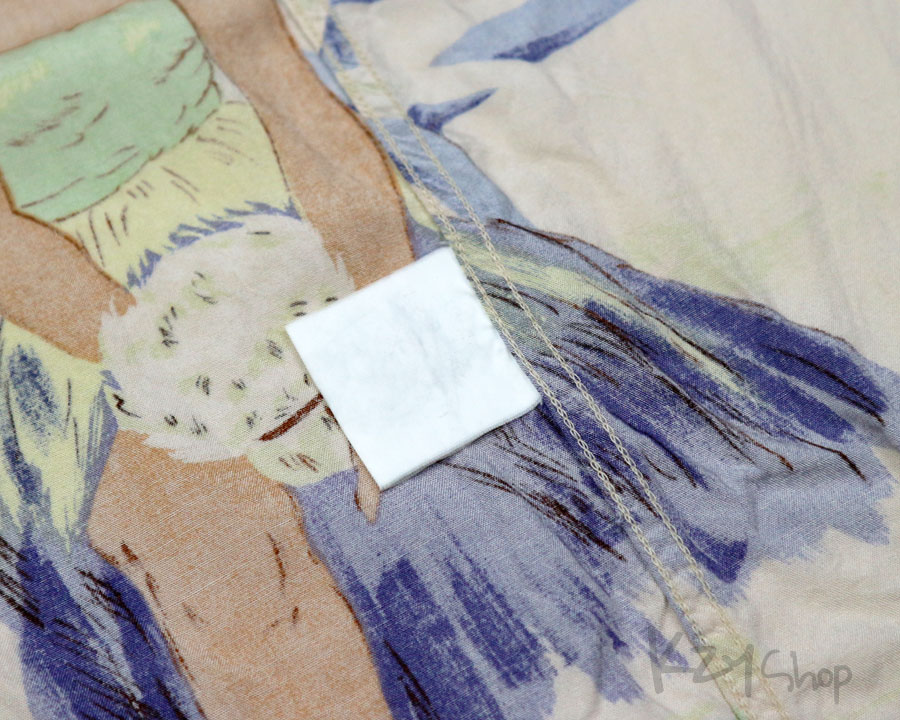 เสื้อฮาวาย Pearl Diver ลาย สาวฮูล่า