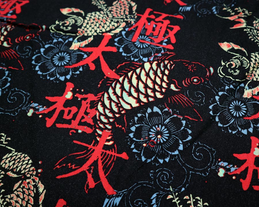 เสื้อฮาวายลายญี่ปุ่น Morro Bay ลาย ปลาคาร์พ