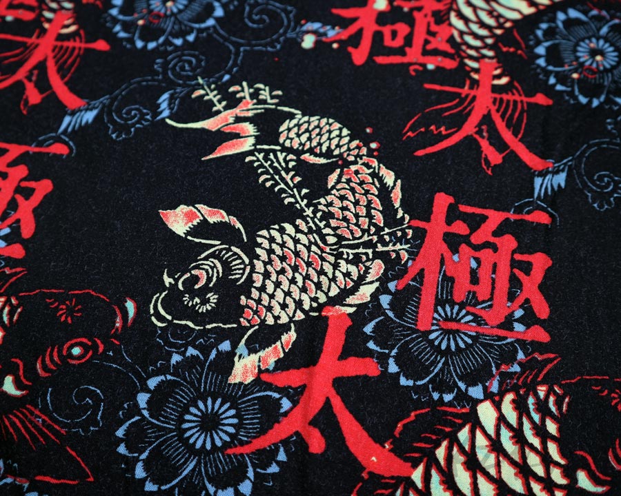 เสื้อฮาวายลายญี่ปุ่น Morro Bay ลาย ปลาคาร์พ