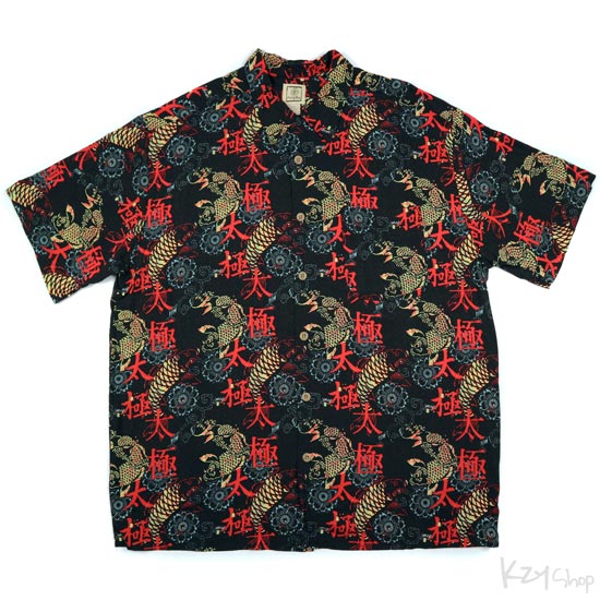 เสื้อฮาวายลายญี่ปุ่น Morro Bay ลาย ปลาคาร์พ