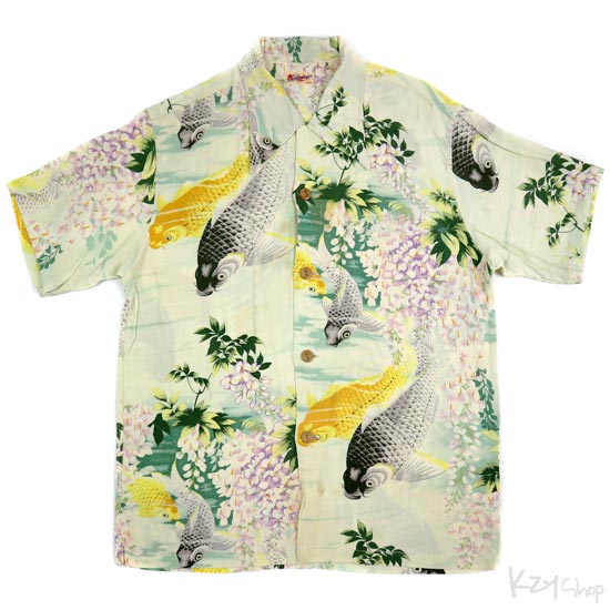 เสื้อฮาวายลายญี่ปุ่น Sun Surf - KOI