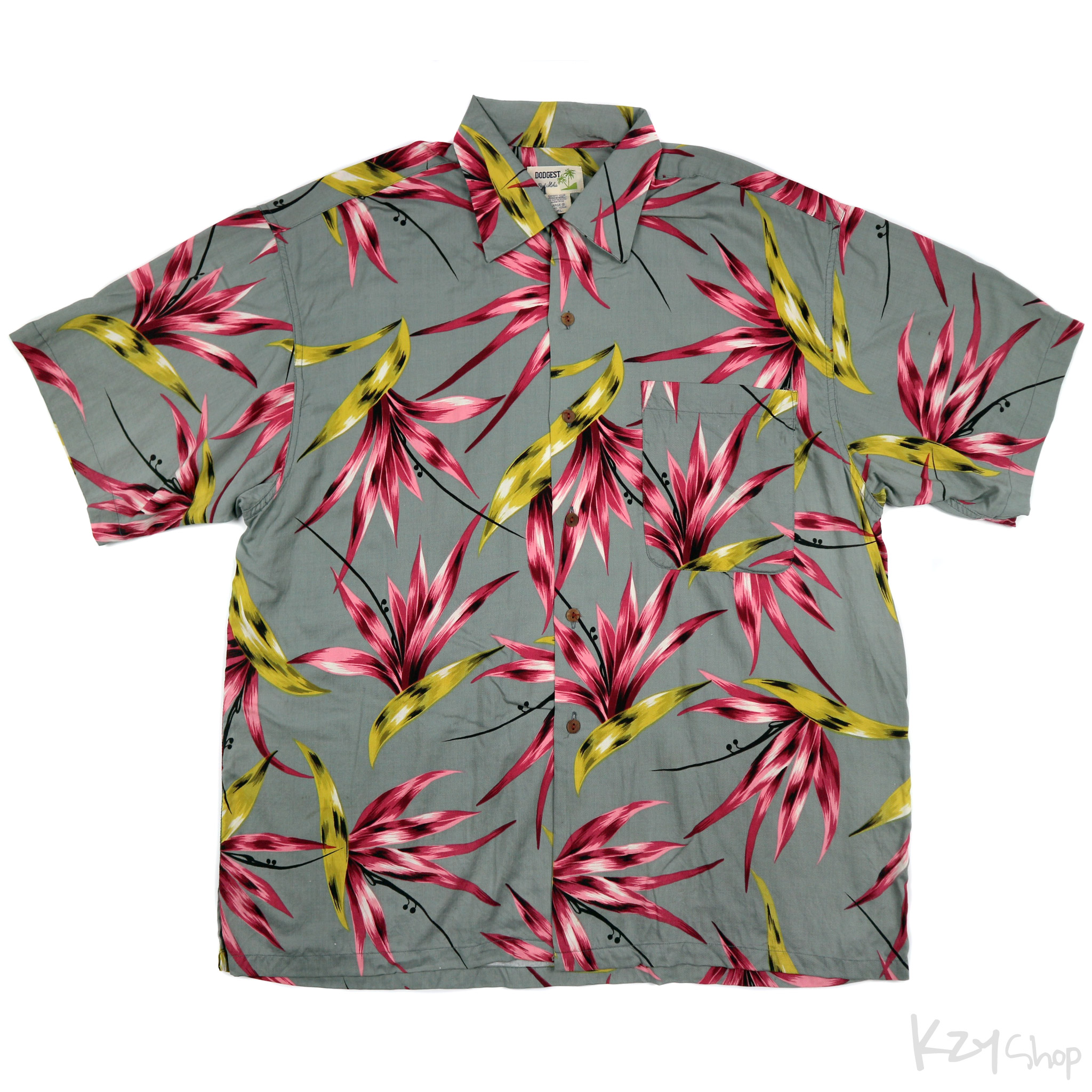 เสื้อฮาวาย DOD GEST ลาย Bird of Paradise
