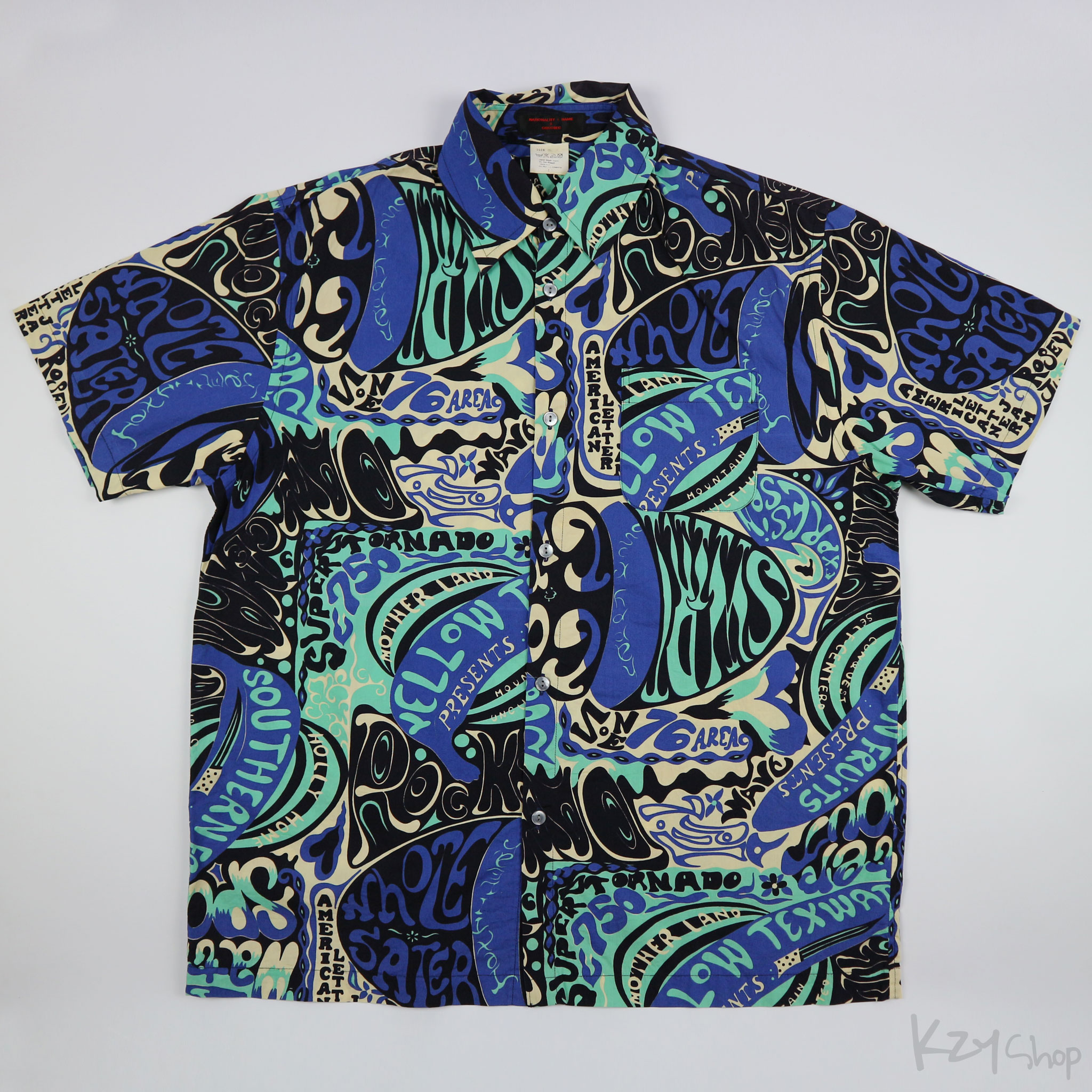 เสื้อฮาวาย NATIONALITY+NAME＝GROSBEC