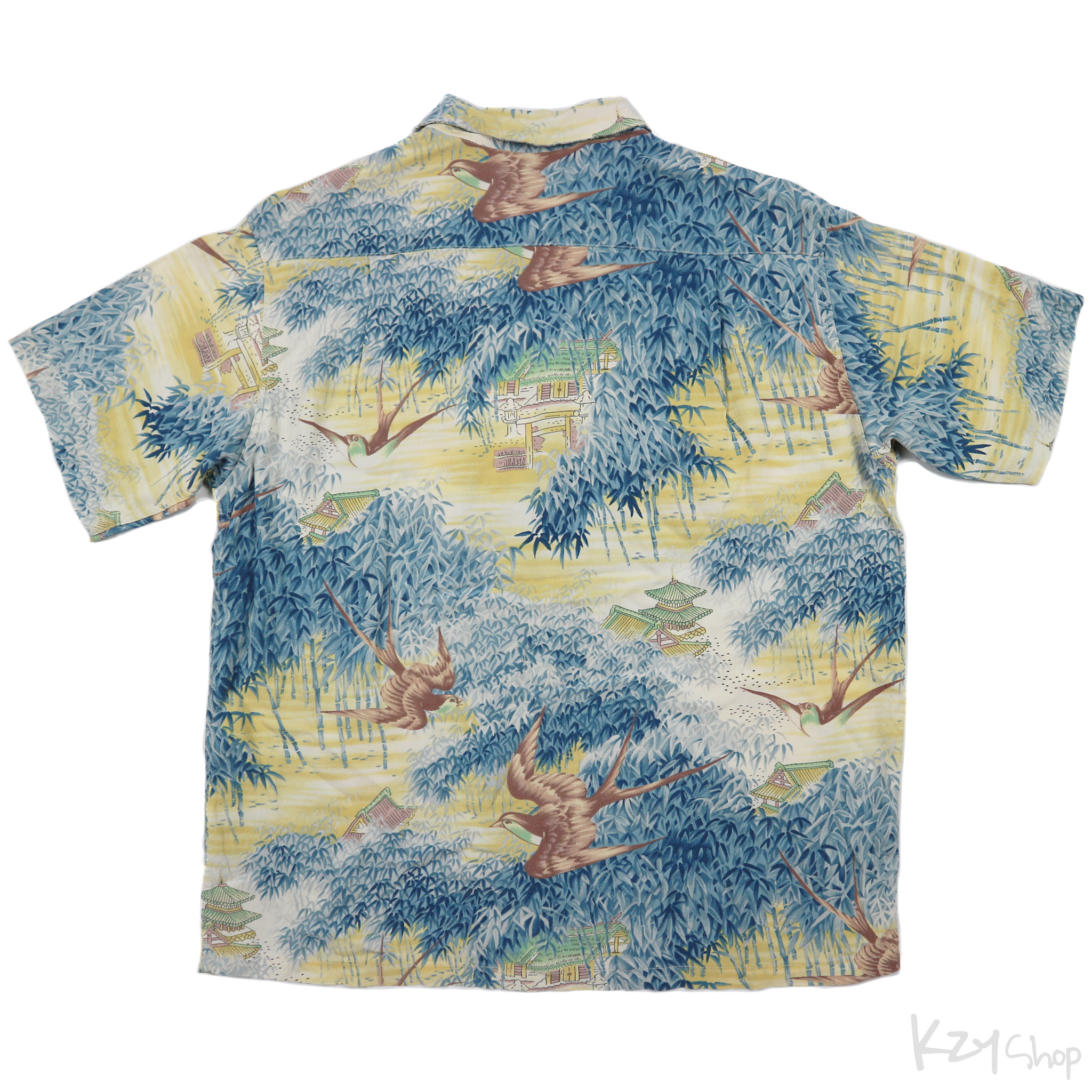 เสื้อฮาวายลายญี่ปุ่น EAST WIND SUN SURF
