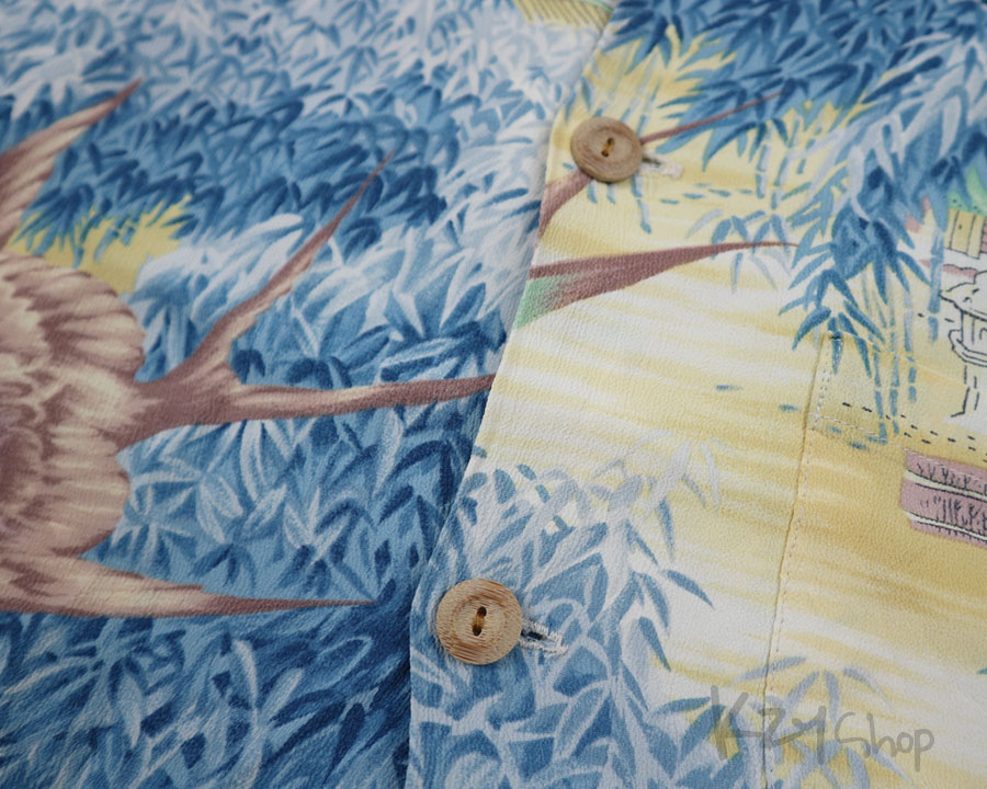 เสื้อฮาวายลายญี่ปุ่น EAST WIND SUN SURF