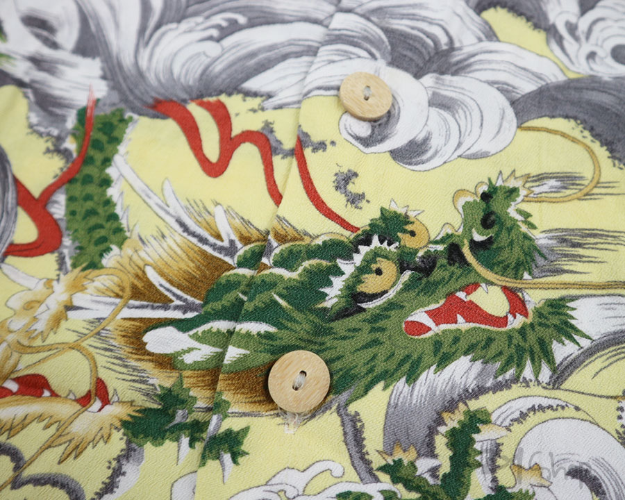 เสื้อฮาวายลายญี่ปุ่น Kaluluwa - Tiger & Dragon