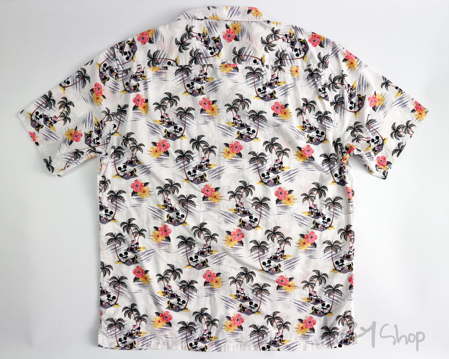 เสื้อฮาวาย Disney ลาย Mickey & Minnie mouse