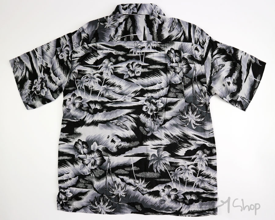 เสื้อฮาวาย RED LETTEER ลาย วิวชายทะเล