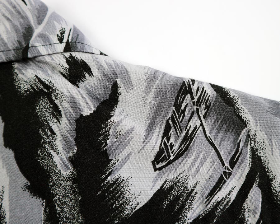 เสื้อฮาวาย RED LETTEER ลาย วิวชายทะเล