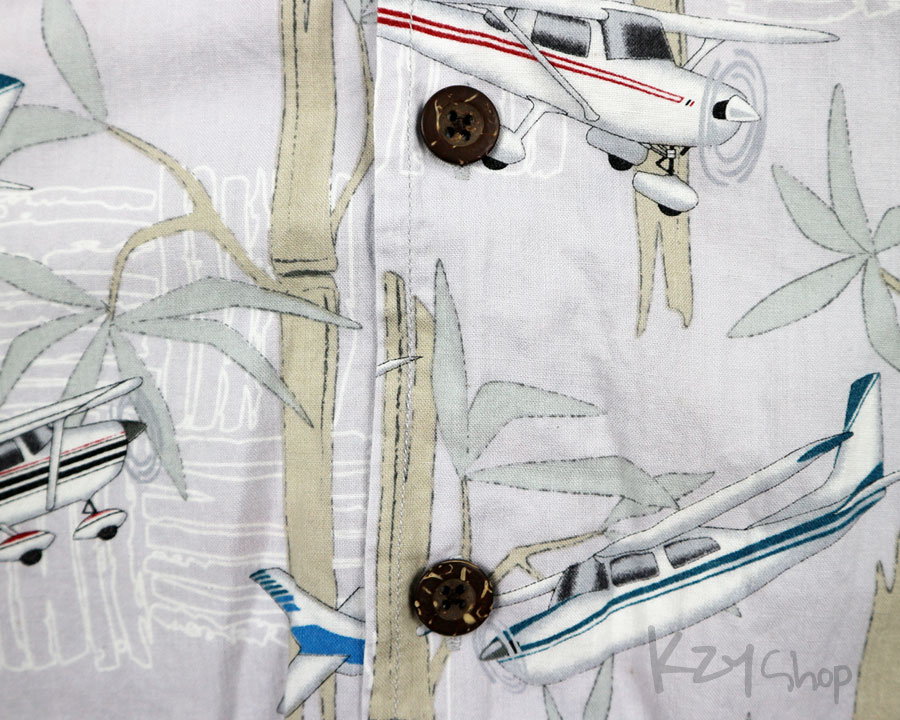  เสื้อฮาวาย Simply Shirts ลาย เครื่องบิน