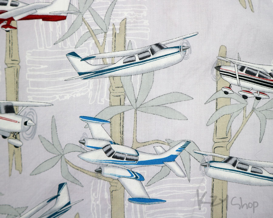  เสื้อฮาวาย Simply Shirts ลาย เครื่องบิน