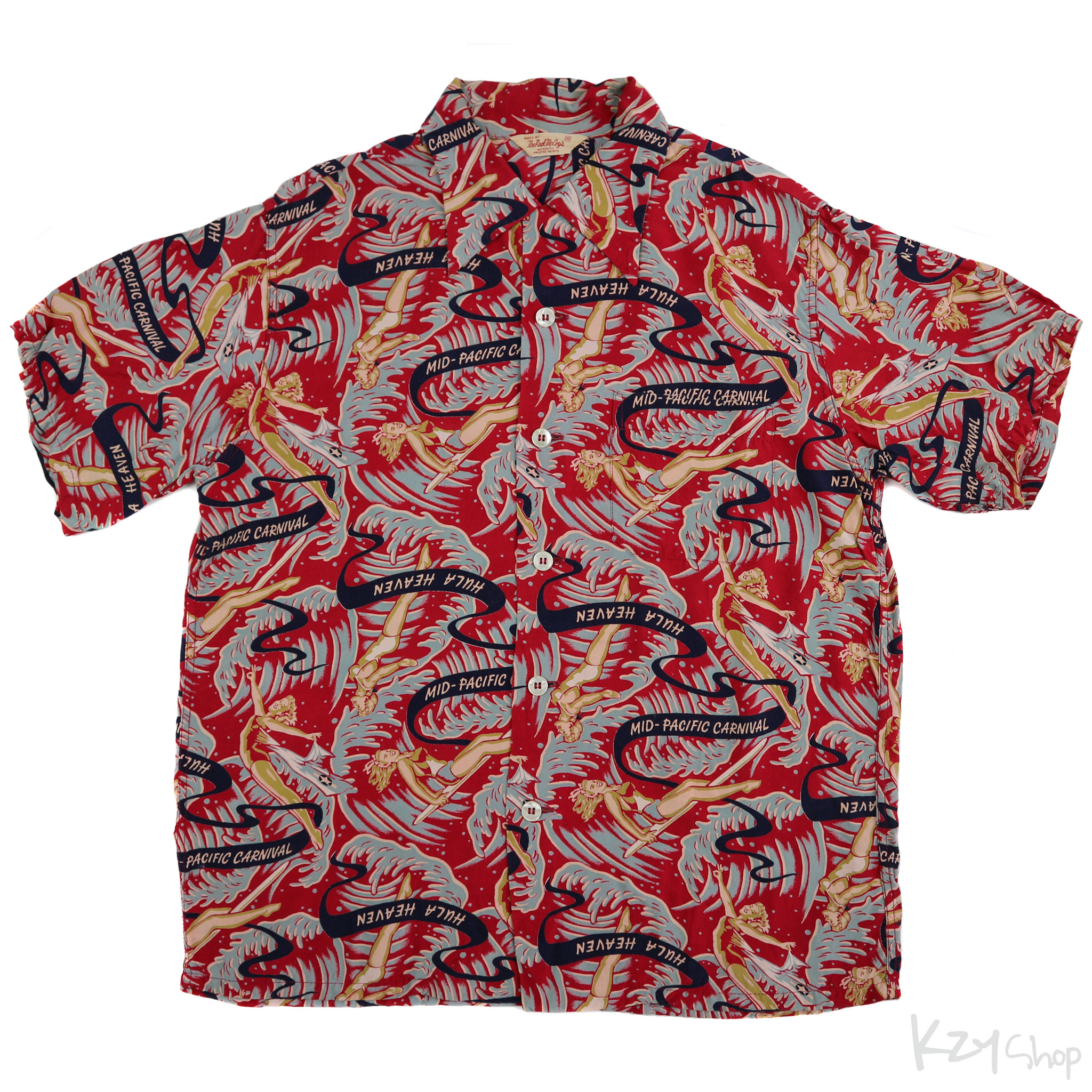 เสื้อฮาวาย THE REAL McCOY'S - HULA HEAVEN