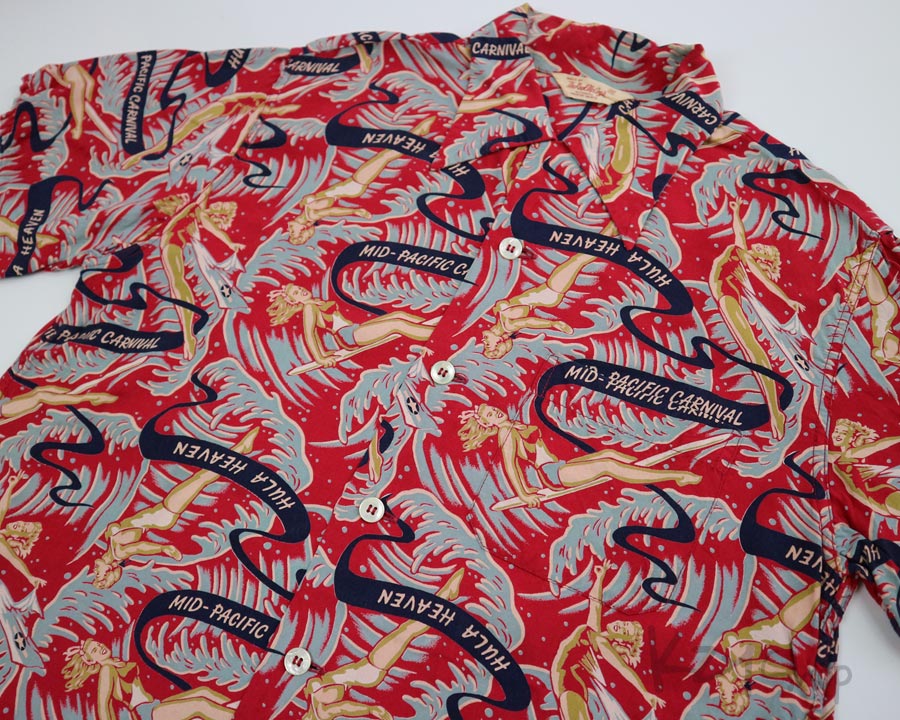 เสื้อฮาวาย THE REAL McCOY'S - HULA HEAVEN