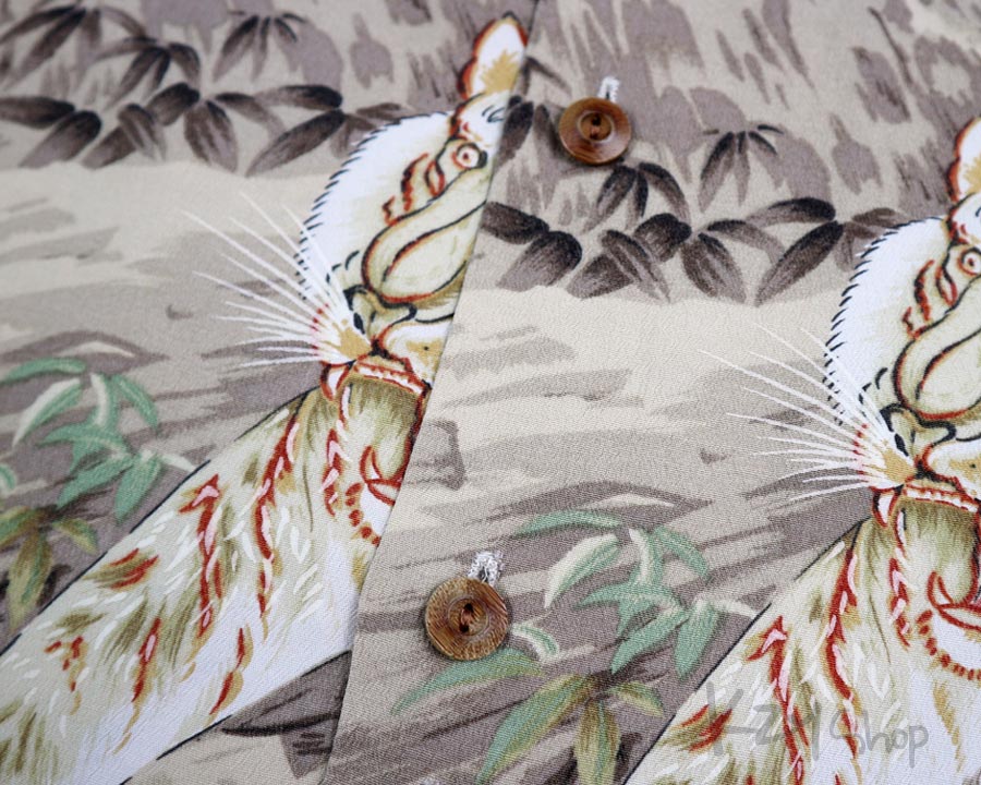 เสื้อฮาวายลายญี่ปุ่น FIRELAND made by Sun Surf – TIGER ESCAPES