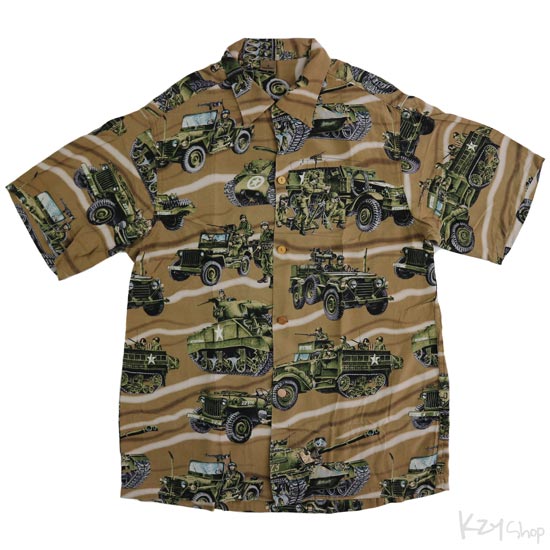 เสื้อฮาวาย HYSTERIC GLAMOUR - ARMY