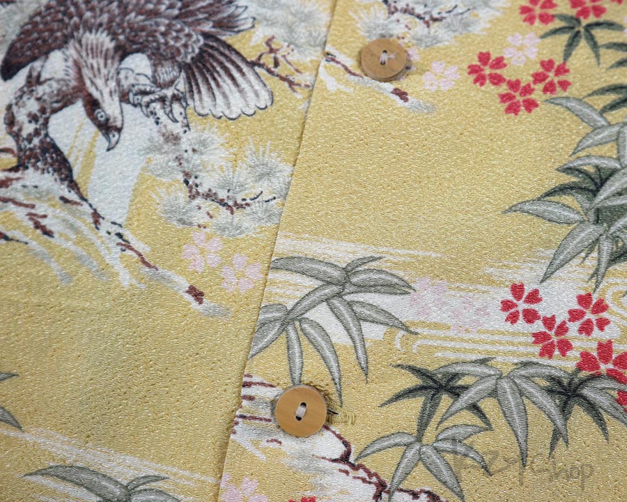 เสื้อฮาวายลายญี่ปุ่น STUDIO D'ARTISAN - Hawk Pig