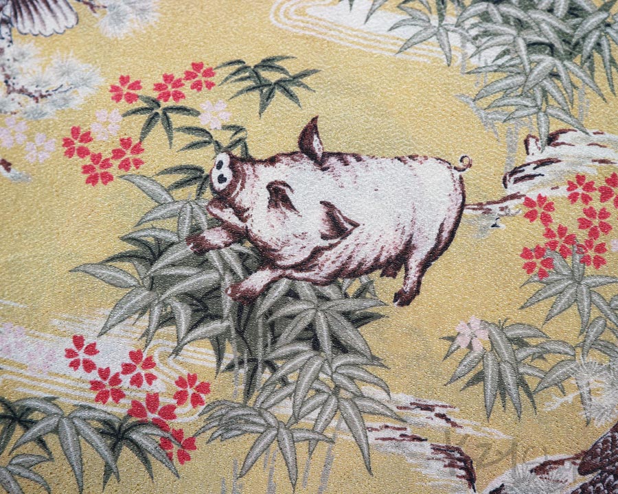 เสื้อฮาวายลายญี่ปุ่น STUDIO D'ARTISAN - Hawk Pig