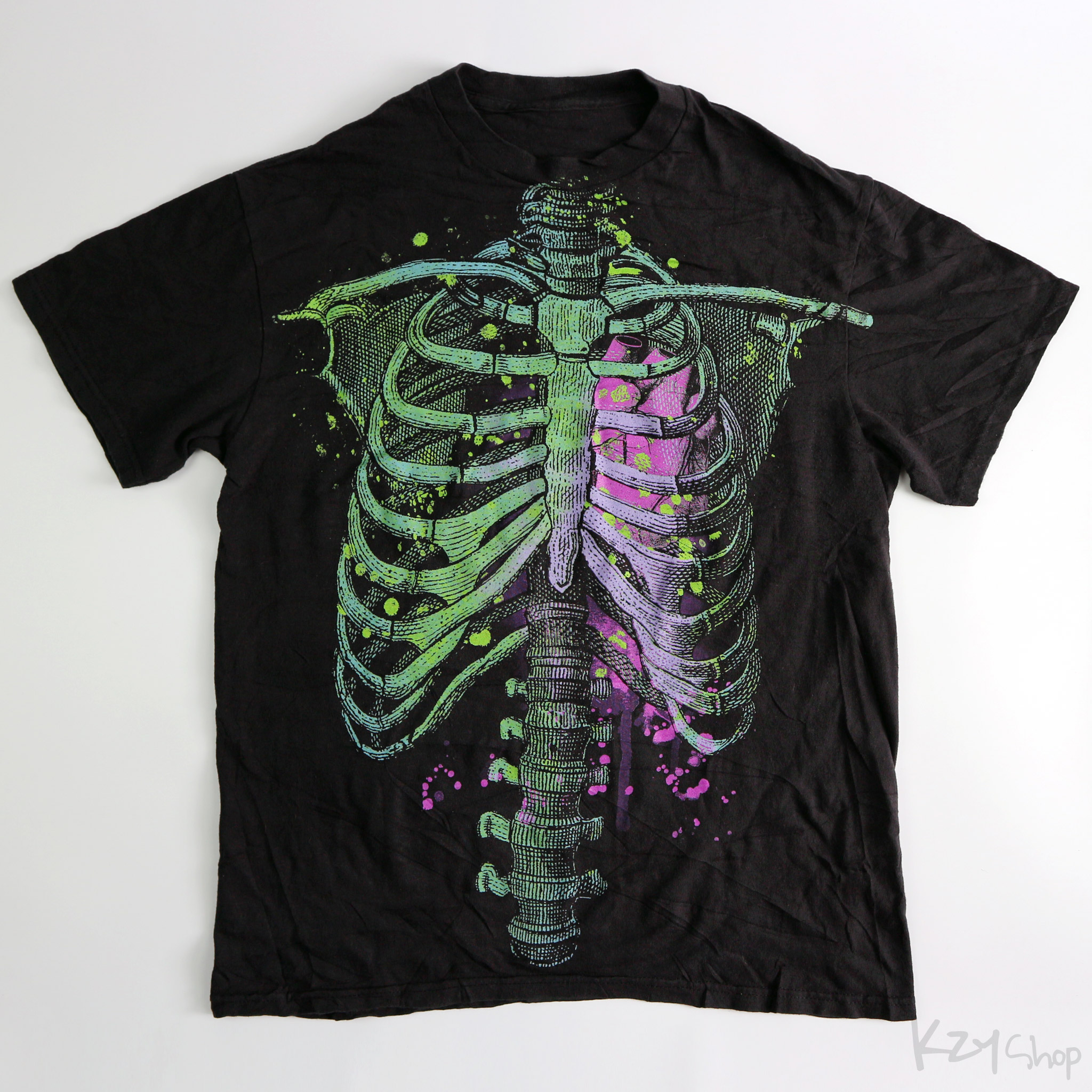 เสื้อยืด Skeleton (โครงกระดูก)