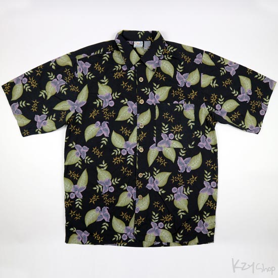 เสื้อฮาวาย OP Sport ลาย ดอกไม้