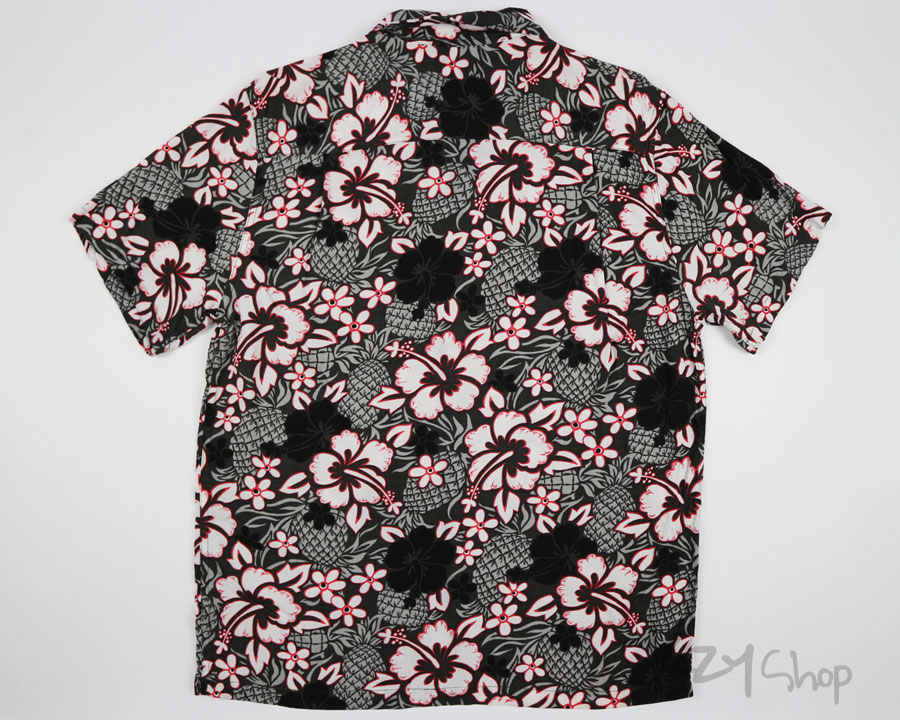 เสื้อฮาวาย ORIGINAL Hawaiian ลาย สับปะรด ดอกไม้ 