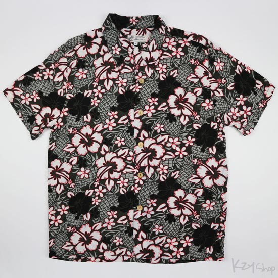 เสื้อฮาวาย ORIGINAL Hawaiian ลาย สับปะรด ดอกไม้