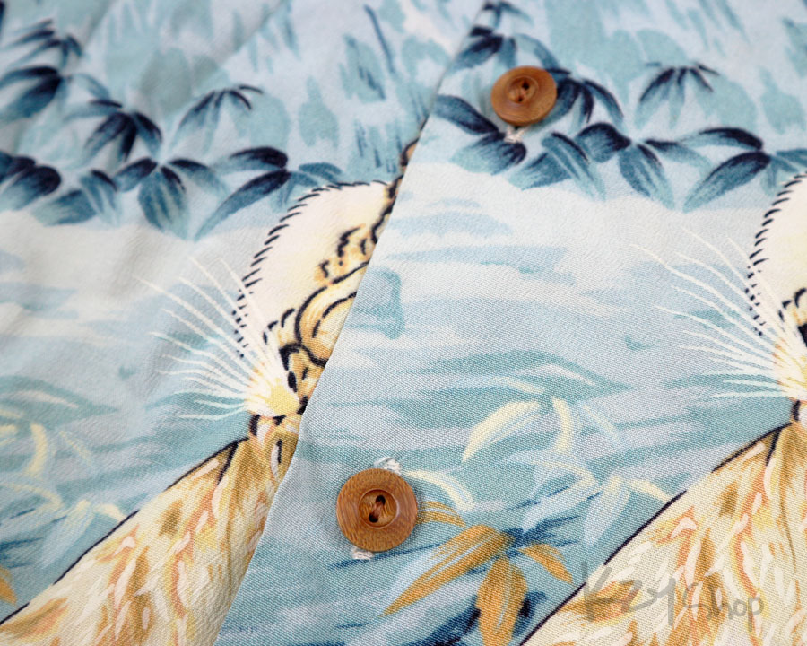 เสื้อฮาวายลายญี่ปุ่น FIRELAND made by Sun Surf – TIGER ESCAPES