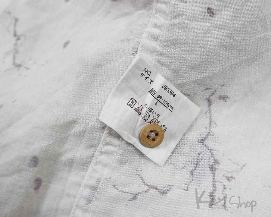 เสื้อฮาวายลายญี่ปุ่น JIDAIYA ลาย ปลาทอง