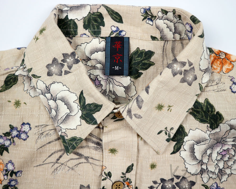 เสื้อฮาวายลายญี่ปุ่น สินค้าพร้อมป้ายแท็ก
