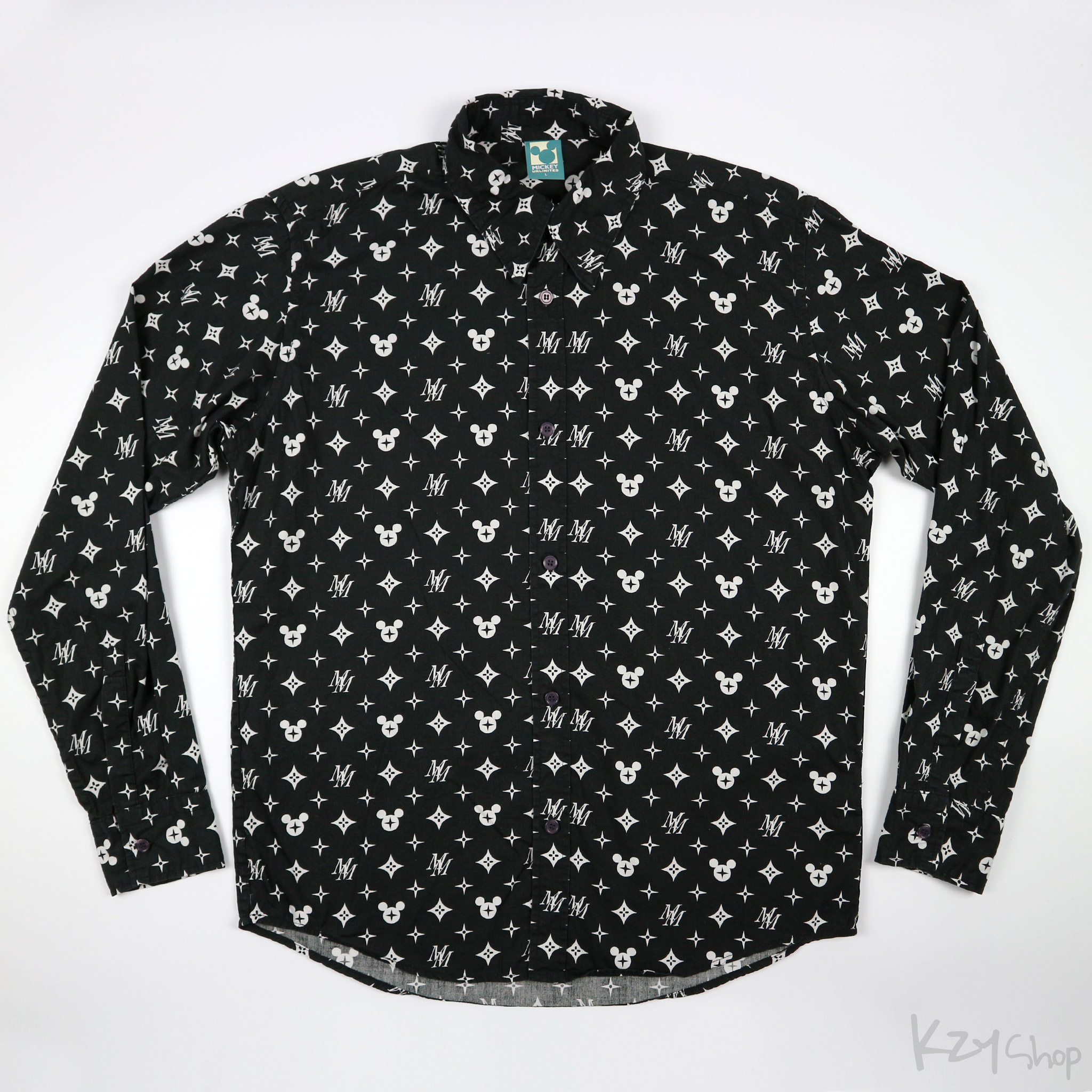 เสื้อเชิ้ตแขนยาว Disney ลาย MICKEY UNLIMITED