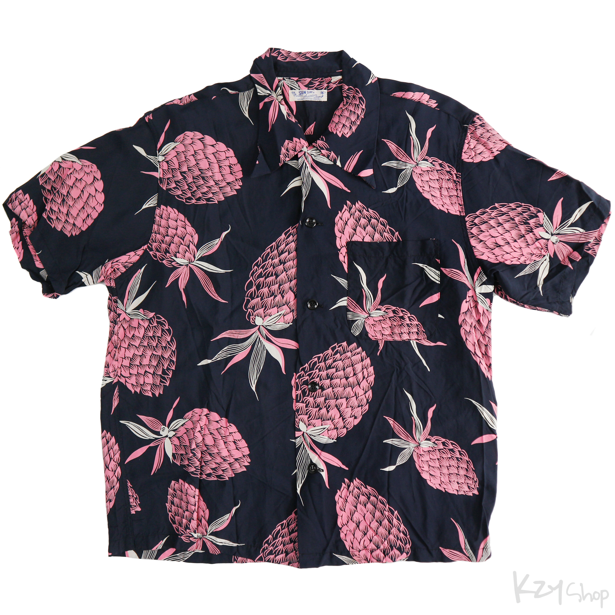 เสื้อฮาวาย SUN SURF - LANAI PINAPPLE