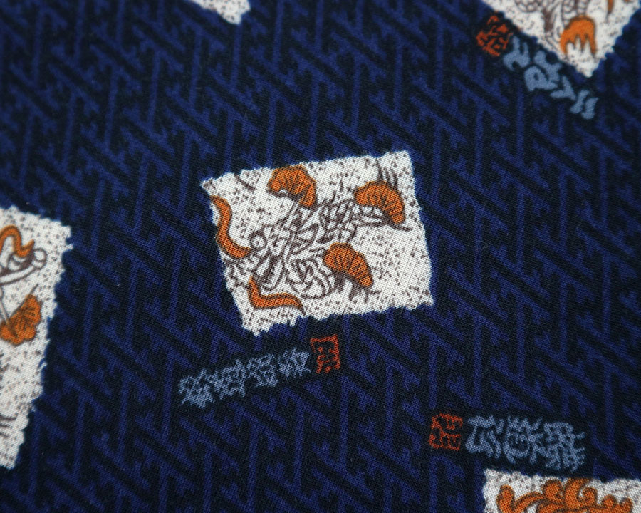 เสื้อฮาวายลายญี่ปุ่น LIVING ISLAND ลาย มังกร