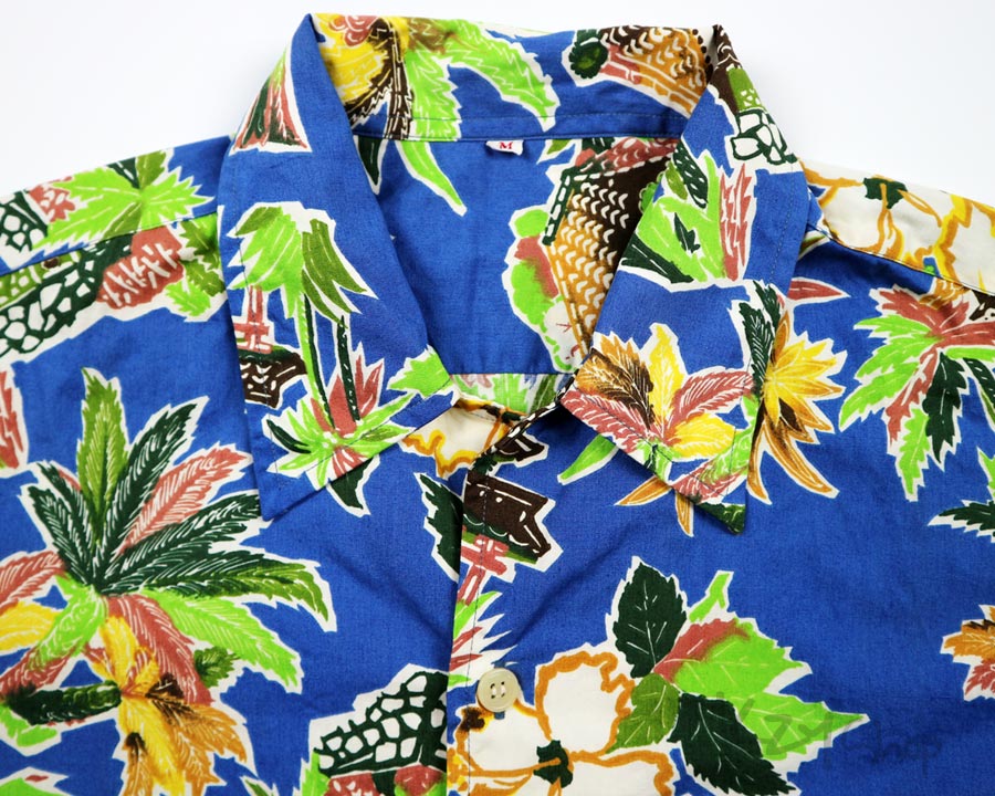 เสื้อฮาวายลายญี่ปุ่น ลาย วัดญี่ปุ่น