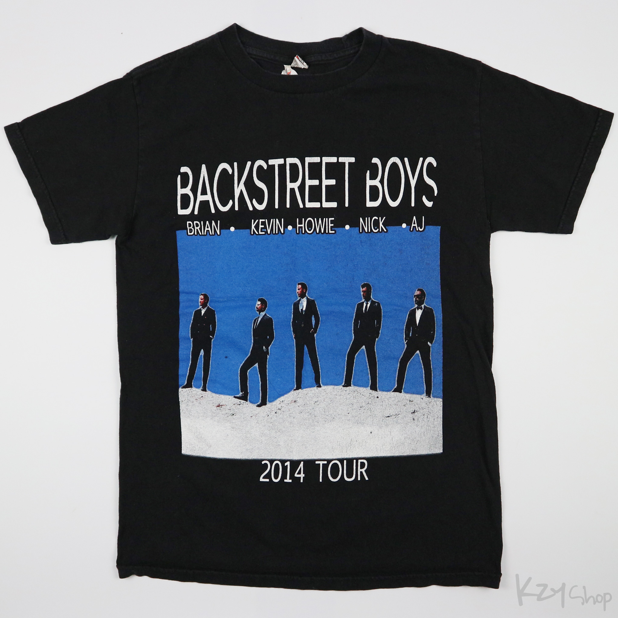 เสื้อยืด BACKSTREET BOYS IN A WORLD LIKE THIS TOUR 2014 FEATURING AVRIL LAVIGNE
