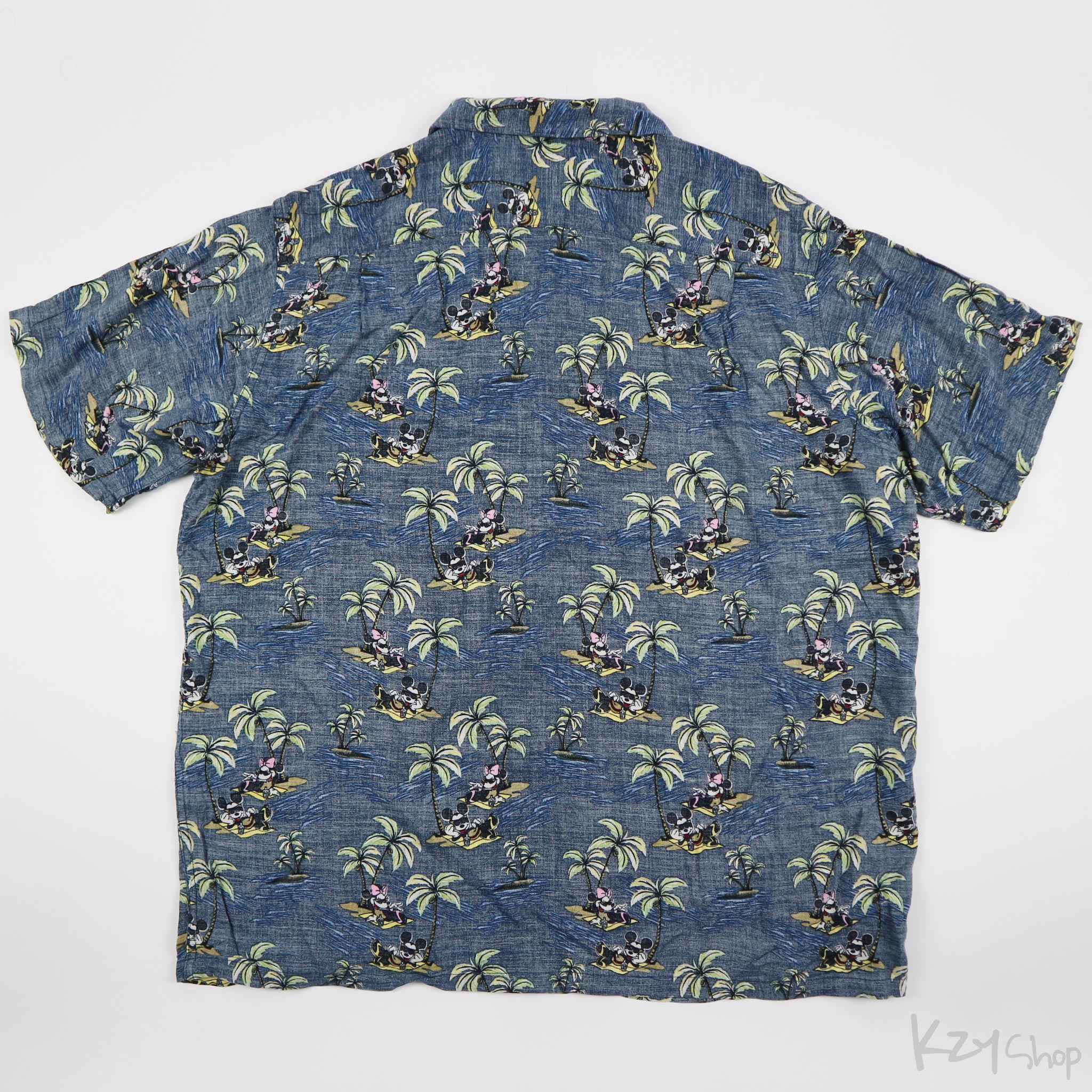  เสื้อฮาวาย Disney ลาย Mickey & Minnie mouse