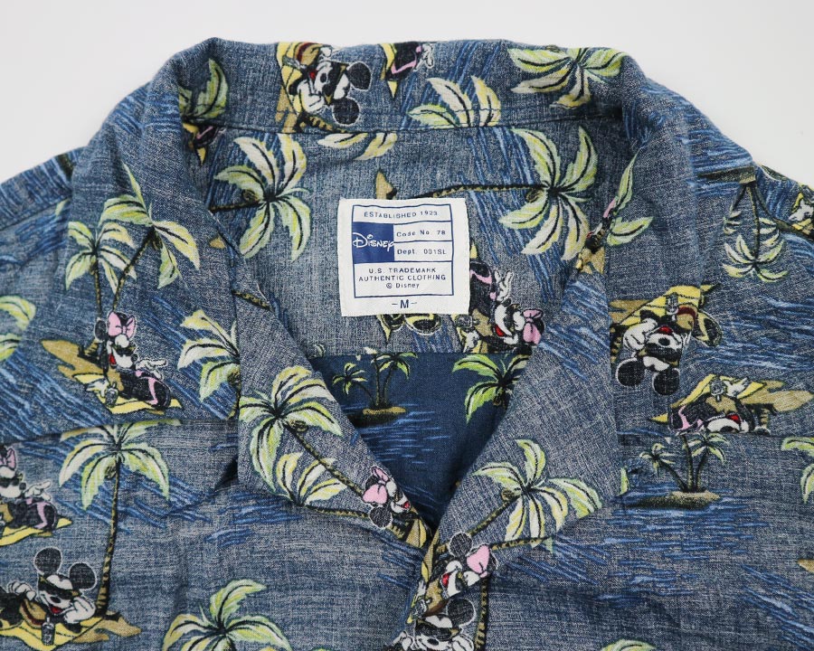  เสื้อฮาวาย Disney ลาย Mickey & Minnie mouse