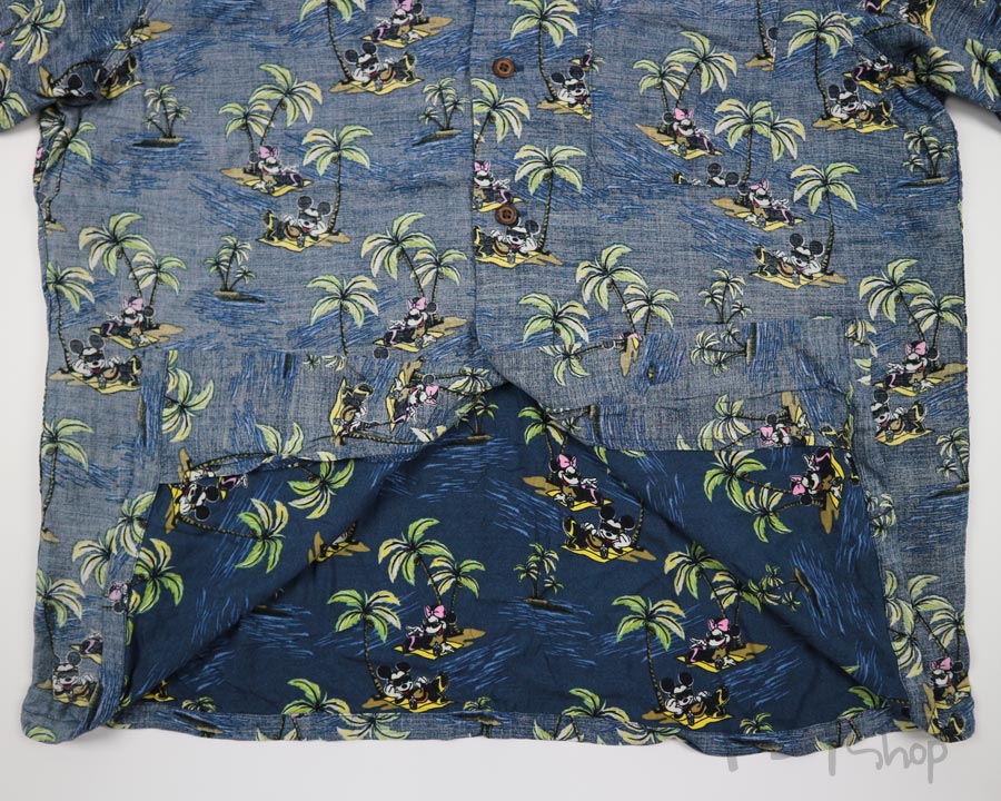  เสื้อฮาวาย Disney ลาย Mickey & Minnie mouse