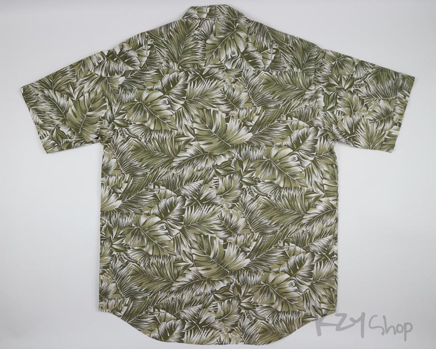 เสื้อฮาวาย Folco Club ลาย ใบไม้
