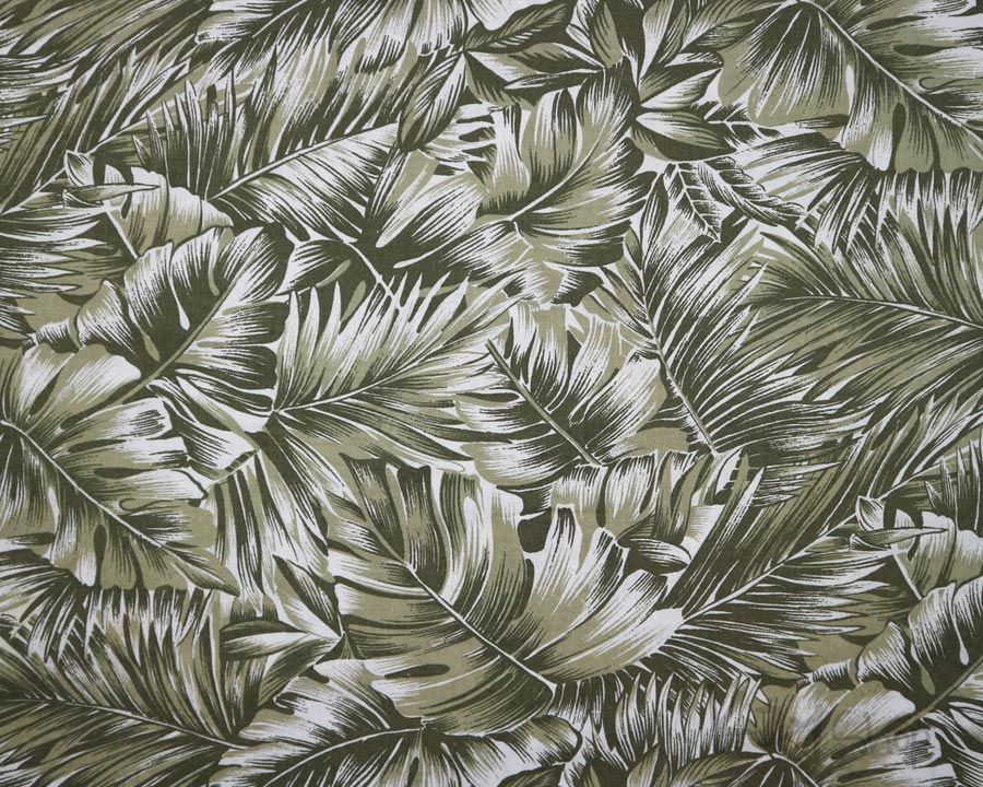 เสื้อฮาวาย Folco Club ลาย ใบไม้