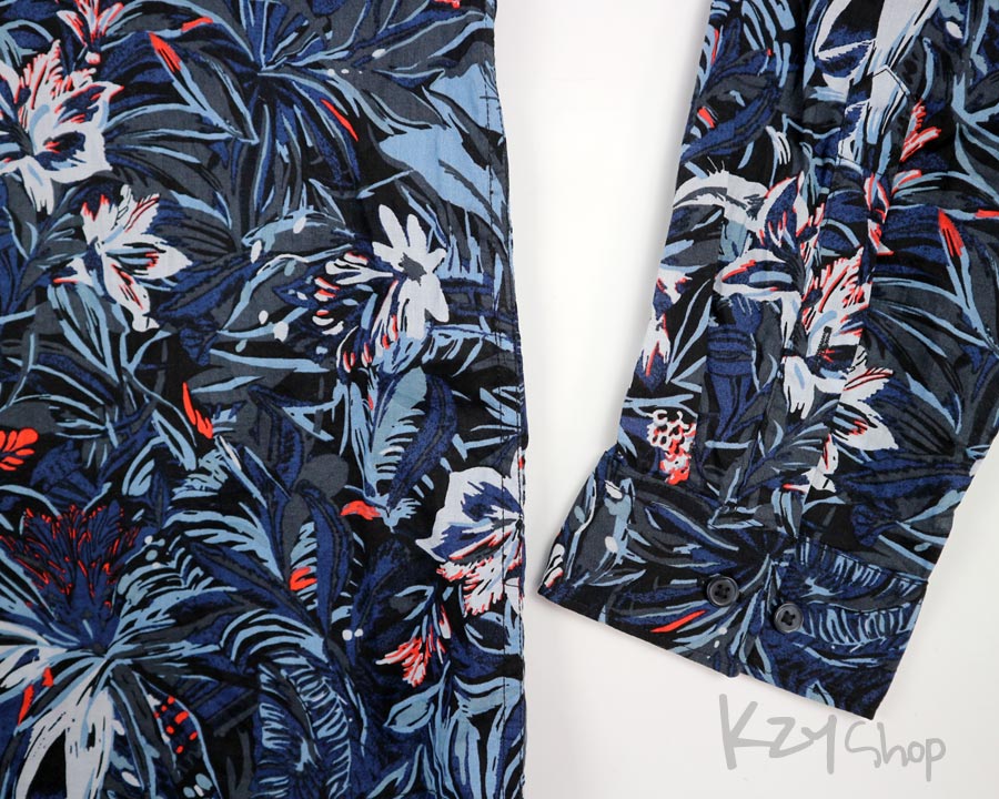 เสื้อฮาวายแขนยาว H&M