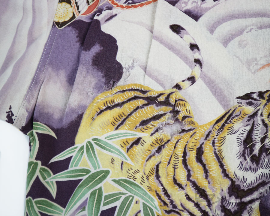 เสื้อฮาวายลายญี่ปุ่น SUN SURF - DRAGON & TIGER