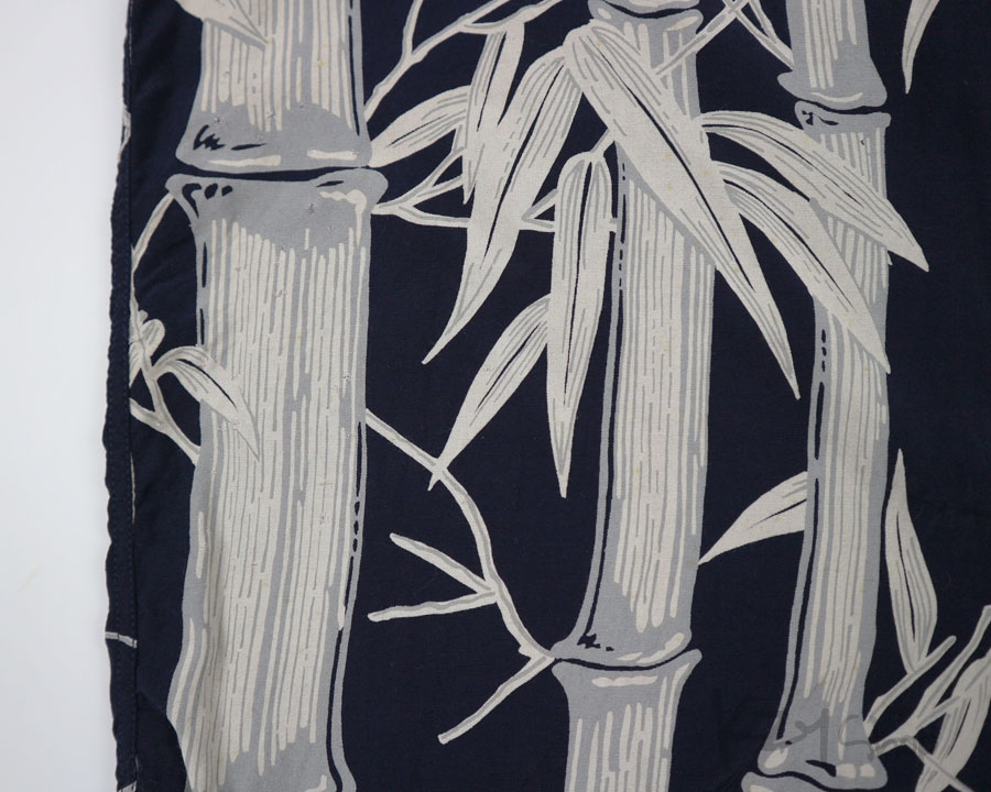 เสื้อฮาวายลายญี่ปุ่น Sun Surf - BAMBOO (NAVY)