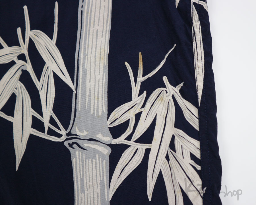 เสื้อฮาวายลายญี่ปุ่น Sun Surf - BAMBOO (NAVY)