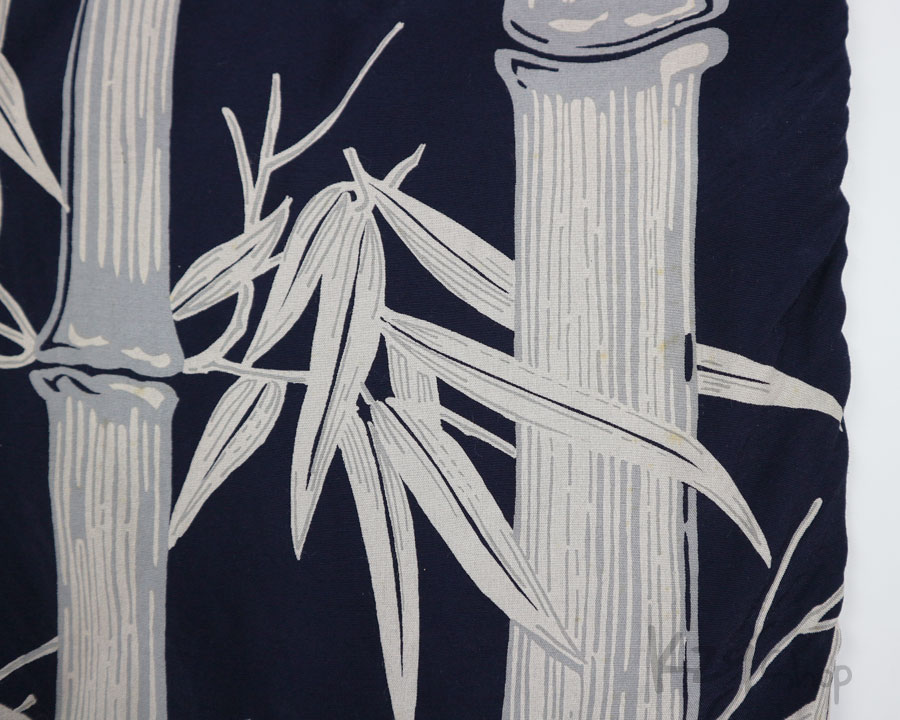 เสื้อฮาวายลายญี่ปุ่น Sun Surf - BAMBOO (NAVY)