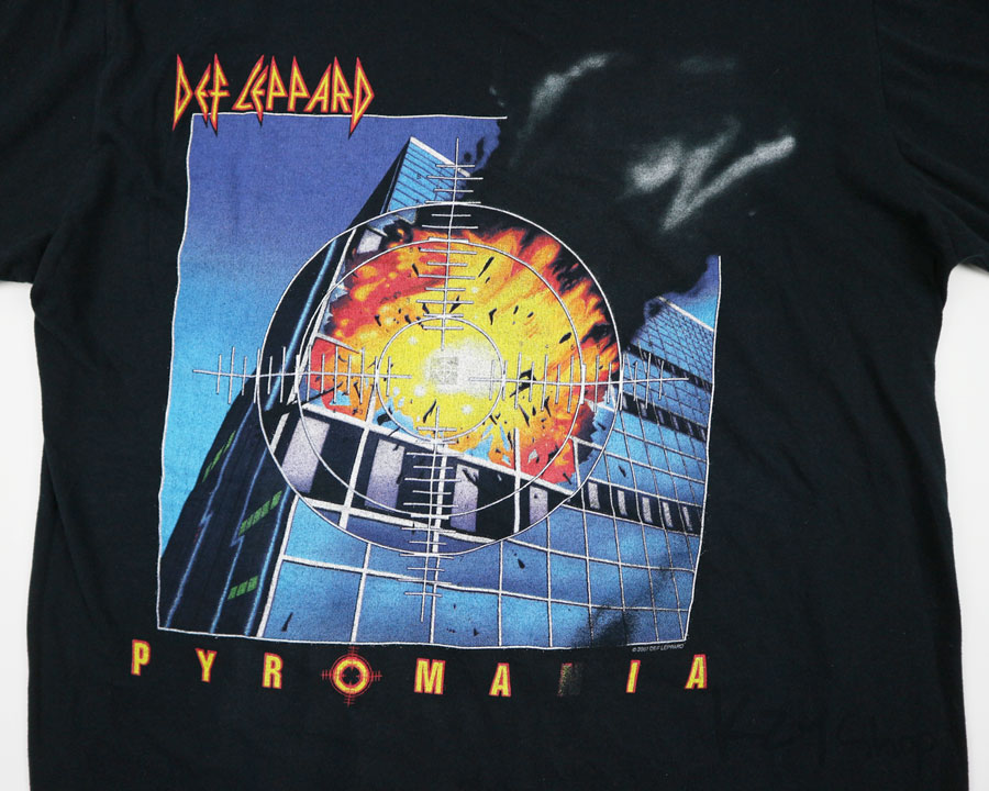 เสื้อยืด DEF LEPPARD - PYROMANIA (2007)