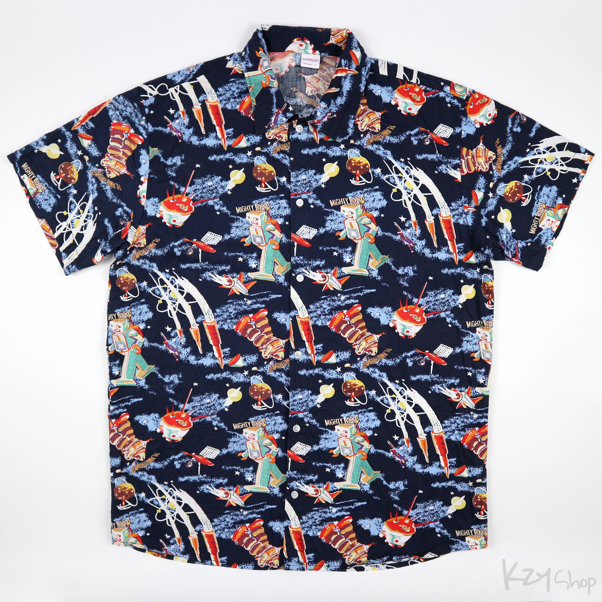 เสื้อฮาวาย ANHELON - ROBOT