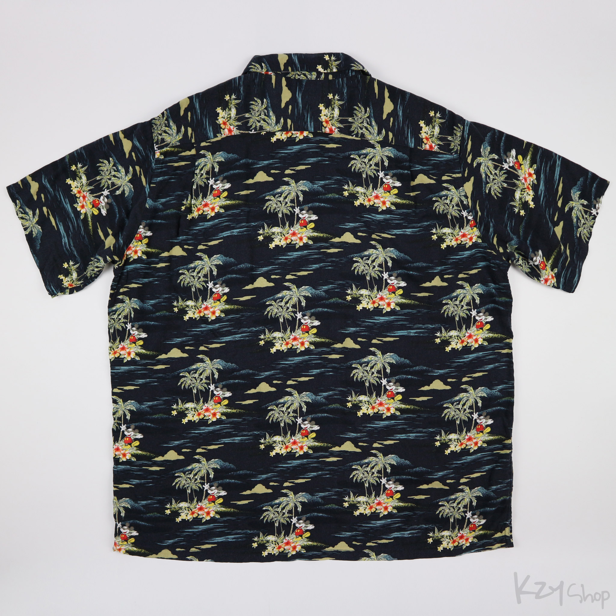 เสื้อฮาวาย  Disney  ลาย Mickey Mouse