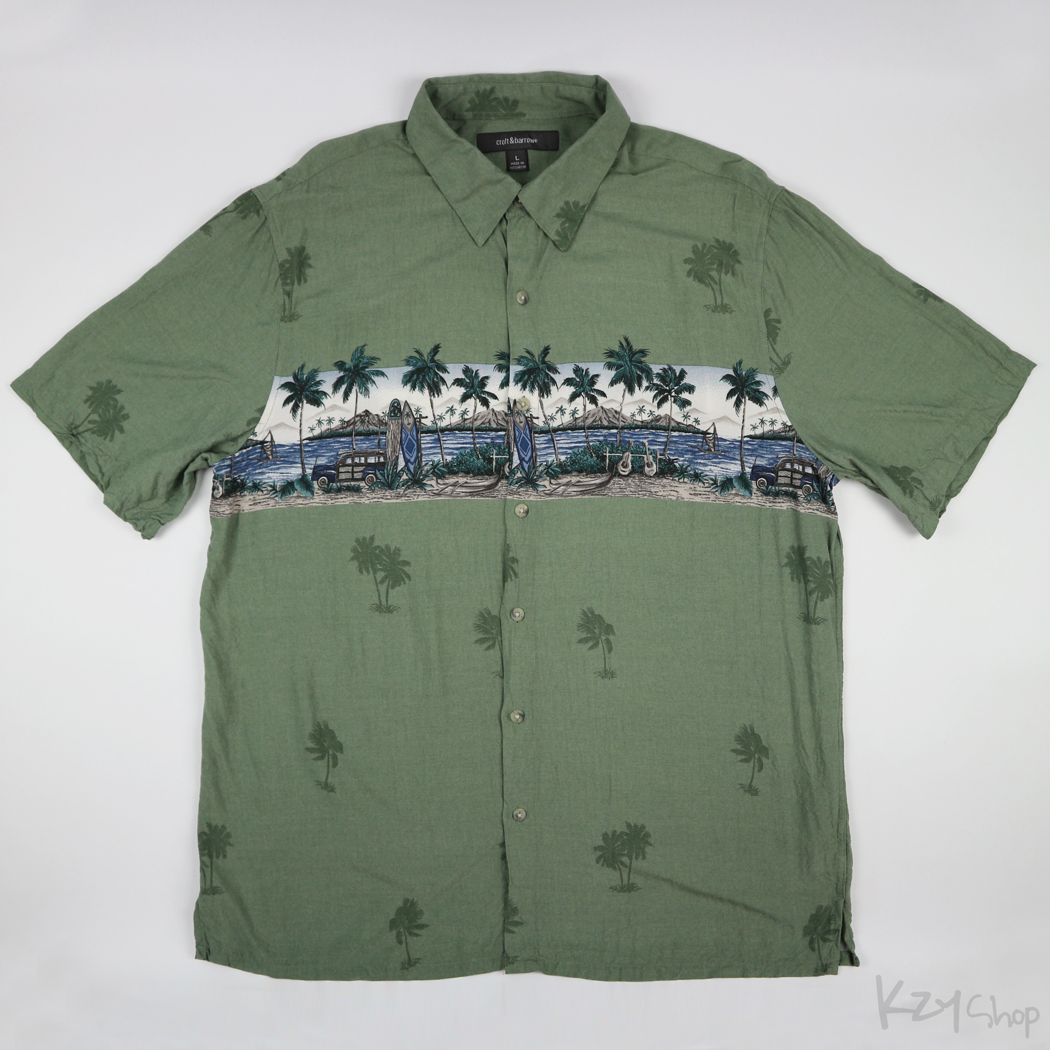 เสื้อฮาวาย croft & barrow